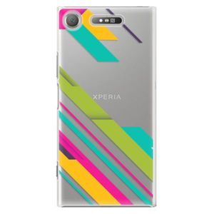 Plastové puzdro iSaprio - Color Stripes 03 - Sony Xperia XZ1 vyobraziť