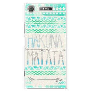 Plastové puzdro iSaprio - Hakuna Matata Green - Sony Xperia XZ1 vyobraziť