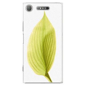 Plastové puzdro iSaprio - Green Leaf - Sony Xperia XZ1 vyobraziť