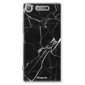 Plastové puzdro iSaprio - Black Marble 18 - Sony Xperia XZ1 vyobraziť