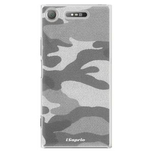 Plastové puzdro iSaprio - Gray Camuflage 02 - Sony Xperia XZ1 vyobraziť
