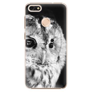 Plastové puzdro iSaprio - BW Owl - Huawei P9 Lite Mini vyobraziť