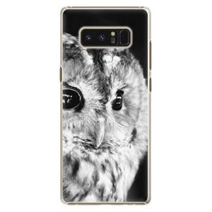 Plastové puzdro iSaprio - BW Owl - Samsung Galaxy Note 8 vyobraziť