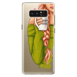 Plastové puzdro iSaprio - My Coffe and Redhead Girl - Samsung Galaxy Note 8 vyobraziť
