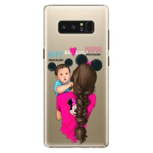 Plastové puzdro iSaprio - Mama Mouse Brunette and Boy - Samsung Galaxy Note 8 vyobraziť