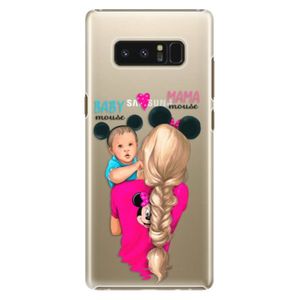 Plastové puzdro iSaprio - Mama Mouse Blonde and Boy - Samsung Galaxy Note 8 vyobraziť