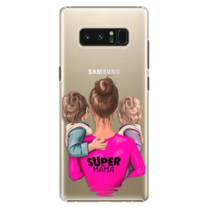 Plastové puzdro iSaprio - Super Mama - Two Boys - Samsung Galaxy Note 8 vyobraziť