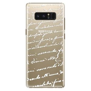 Plastové puzdro iSaprio - Handwriting 01 - white - Samsung Galaxy Note 8 vyobraziť