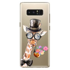 Plastové puzdro iSaprio - Sir Giraffe - Samsung Galaxy Note 8 vyobraziť