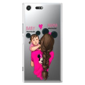 Plastové puzdro iSaprio - Mama Mouse Brunette and Girl - Sony Xperia XZ Premium vyobraziť