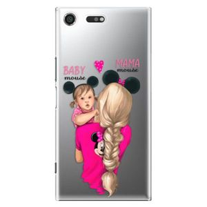 Plastové puzdro iSaprio - Mama Mouse Blond and Girl - Sony Xperia XZ Premium vyobraziť