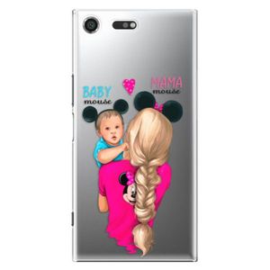Plastové puzdro iSaprio - Mama Mouse Blonde and Boy - Sony Xperia XZ Premium vyobraziť