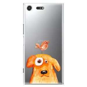 Plastové puzdro iSaprio - Dog And Bird - Sony Xperia XZ Premium vyobraziť
