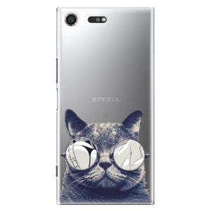Plastové puzdro iSaprio - Crazy Cat 01 - Sony Xperia XZ Premium vyobraziť