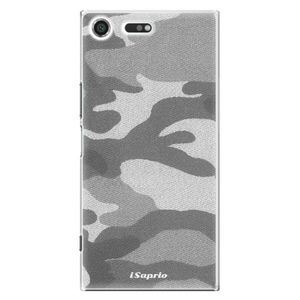 Plastové puzdro iSaprio - Gray Camuflage 02 - Sony Xperia XZ Premium vyobraziť