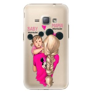 Plastové puzdro iSaprio - Mama Mouse Blond and Girl - Samsung Galaxy J1 2016 vyobraziť
