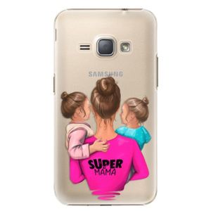 Plastové puzdro iSaprio - Super Mama - Two Girls - Samsung Galaxy J1 2016 vyobraziť