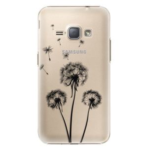 Plastové puzdro iSaprio - Three Dandelions - black - Samsung Galaxy J1 2016 vyobraziť