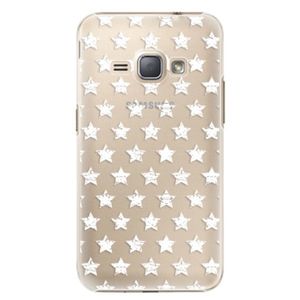 Plastové puzdro iSaprio - Stars Pattern - white - Samsung Galaxy J1 2016 vyobraziť