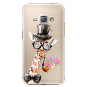 Plastové puzdro iSaprio - Sir Giraffe - Samsung Galaxy J1 2016 vyobraziť
