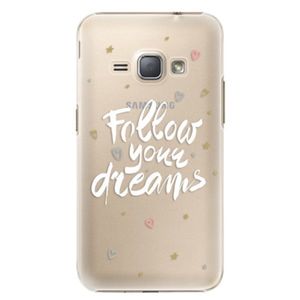 Plastové puzdro iSaprio - Follow Your Dreams - white - Samsung Galaxy J1 2016 vyobraziť