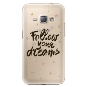 Plastové puzdro iSaprio - Follow Your Dreams - black - Samsung Galaxy J1 2016 vyobraziť