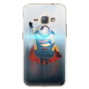 Plastové puzdro iSaprio - Mimons Superman 02 - Samsung Galaxy J1 2016 vyobraziť