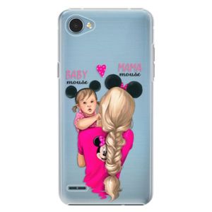 Plastové puzdro iSaprio - Mama Mouse Blond and Girl - LG Q6 vyobraziť