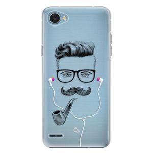 Plastové puzdro iSaprio - Man With Headphones 01 - LG Q6 vyobraziť