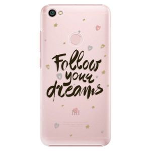 Plastové puzdro iSaprio - Follow Your Dreams - black - Xiaomi Redmi Note 5A / 5A Prime vyobraziť
