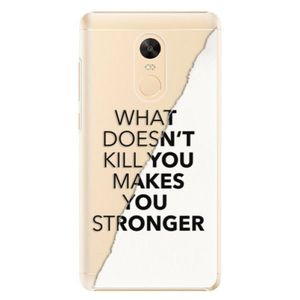 Plastové puzdro iSaprio - Makes You Stronger - Xiaomi Redmi Note 4X vyobraziť