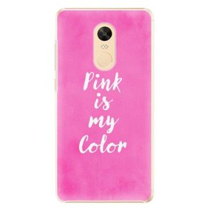 Plastové puzdro iSaprio - Pink is my color - Xiaomi Redmi Note 4X vyobraziť