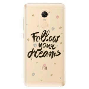 Plastové puzdro iSaprio - Follow Your Dreams - black - Xiaomi Redmi Note 4X vyobraziť