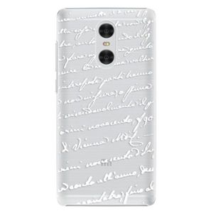 Plastové puzdro iSaprio - Handwriting 01 - white - Xiaomi Redmi Pro vyobraziť