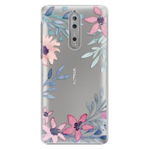 Plastové puzdro iSaprio - Leaves and Flowers - Nokia 8 vyobraziť