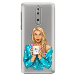 Plastové puzdro iSaprio - Coffe Now - Blond - Nokia 8 vyobraziť