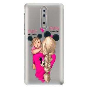 Plastové puzdro iSaprio - Mama Mouse Blond and Girl - Nokia 8 vyobraziť
