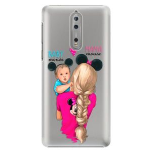 Plastové puzdro iSaprio - Mama Mouse Blonde and Boy - Nokia 8 vyobraziť