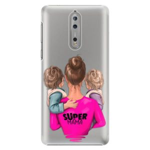 Plastové puzdro iSaprio - Super Mama - Two Boys - Nokia 8 vyobraziť