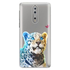 Plastové puzdro iSaprio - Leopard With Butterfly - Nokia 8 vyobraziť