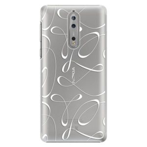 Plastové puzdro iSaprio - Fancy - white - Nokia 8 vyobraziť