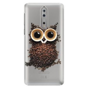Plastové puzdro iSaprio - Owl And Coffee - Nokia 8 vyobraziť