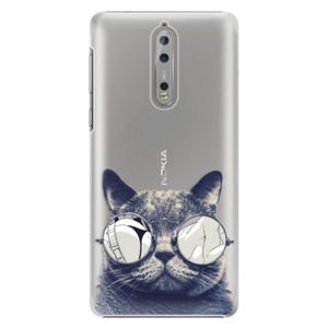 Plastové puzdro iSaprio - Crazy Cat 01 - Nokia 8 vyobraziť