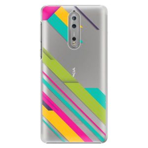 Plastové puzdro iSaprio - Color Stripes 03 - Nokia 8 vyobraziť
