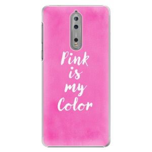 Plastové puzdro iSaprio - Pink is my color - Nokia 8 vyobraziť