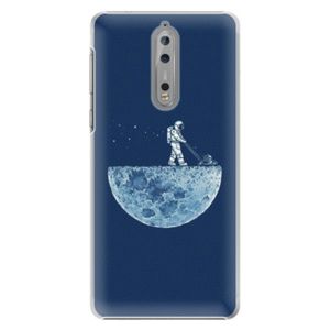Plastové puzdro iSaprio - Moon 01 - Nokia 8 vyobraziť