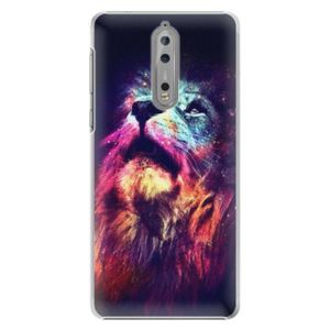 Plastové puzdro iSaprio - Lion in Colors - Nokia 8 vyobraziť