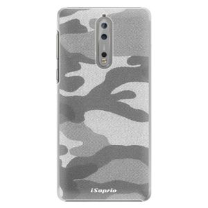 Plastové puzdro iSaprio - Gray Camuflage 02 - Nokia 8 vyobraziť