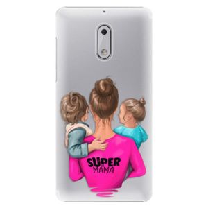 Plastové puzdro iSaprio - Super Mama - Boy and Girl - Nokia 6 vyobraziť