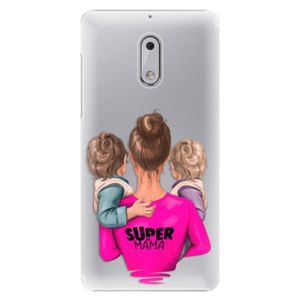 Plastové puzdro iSaprio - Super Mama - Two Boys - Nokia 6 vyobraziť